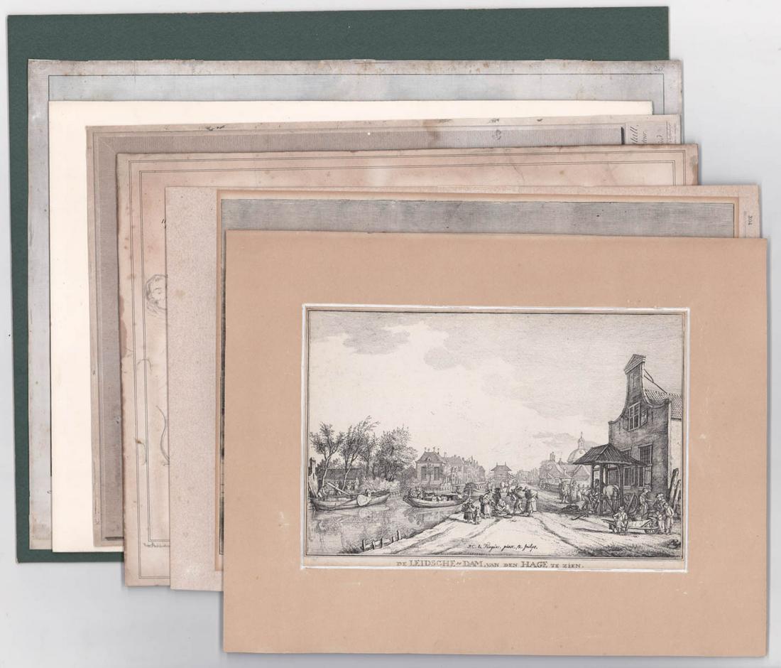 A Group of Antique Prints (7) (1 of 8)