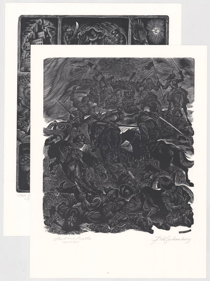 Fritz Eichenberg Wood Engravings (2) (1 of 9)