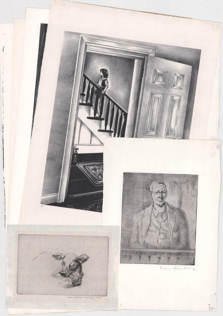 Victoria Hutson Huntley Signed Prints (6) (1 of 7)
