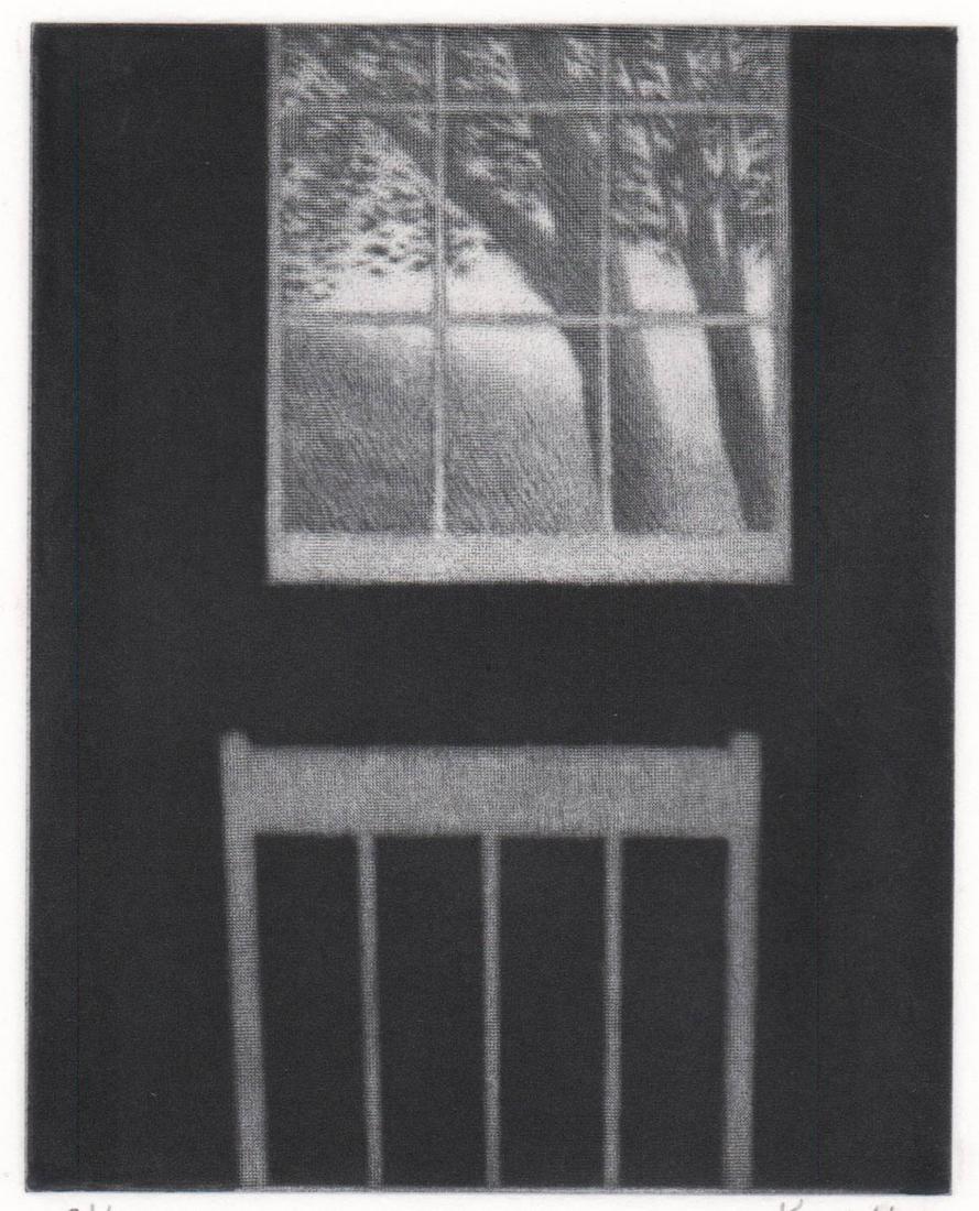 Robert Kipniss (Born 1931) Mezzotint (1 of 4)