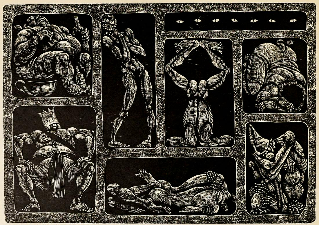Fritz Eichenberg Artist's Proof Wood Engraving (1 of 6)
