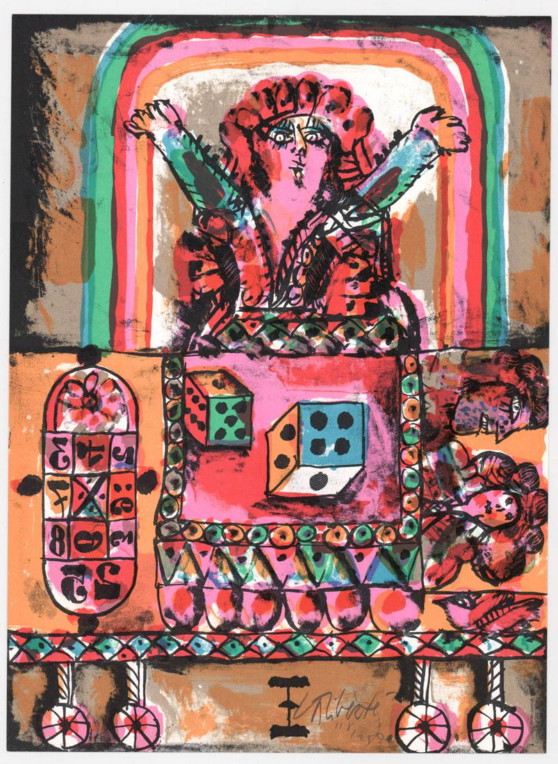 Norman Laliberte Signed & Numbered Litho (1 of 3)