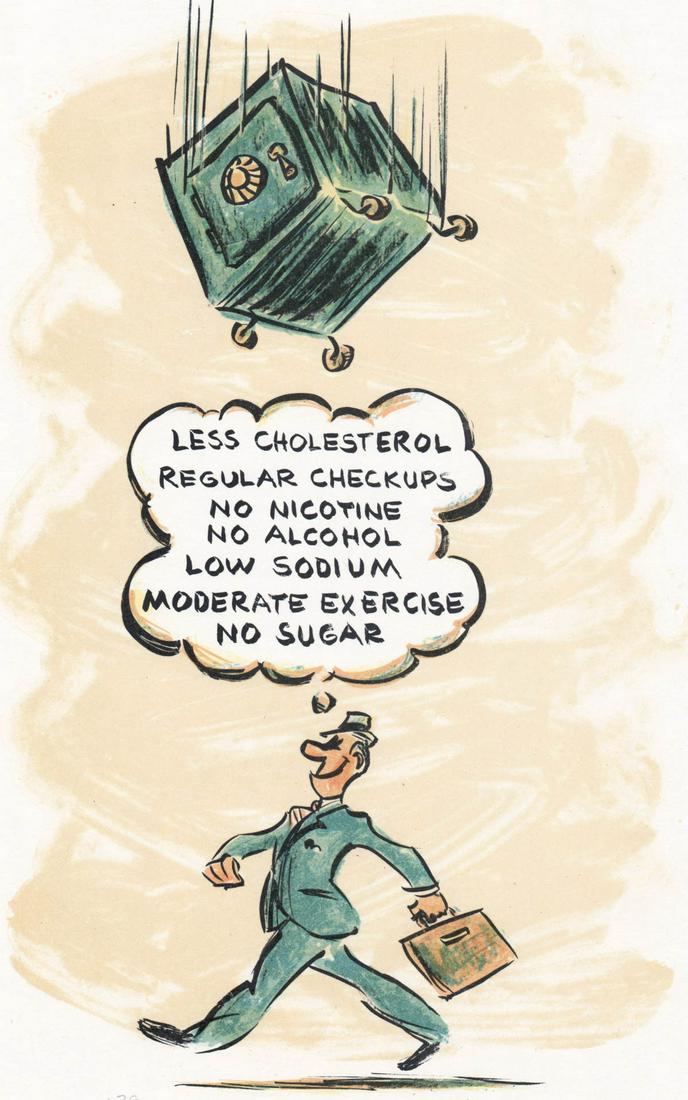 Lee Lorenz (New York b. 1933) S/N Lithograph (1 of 4)