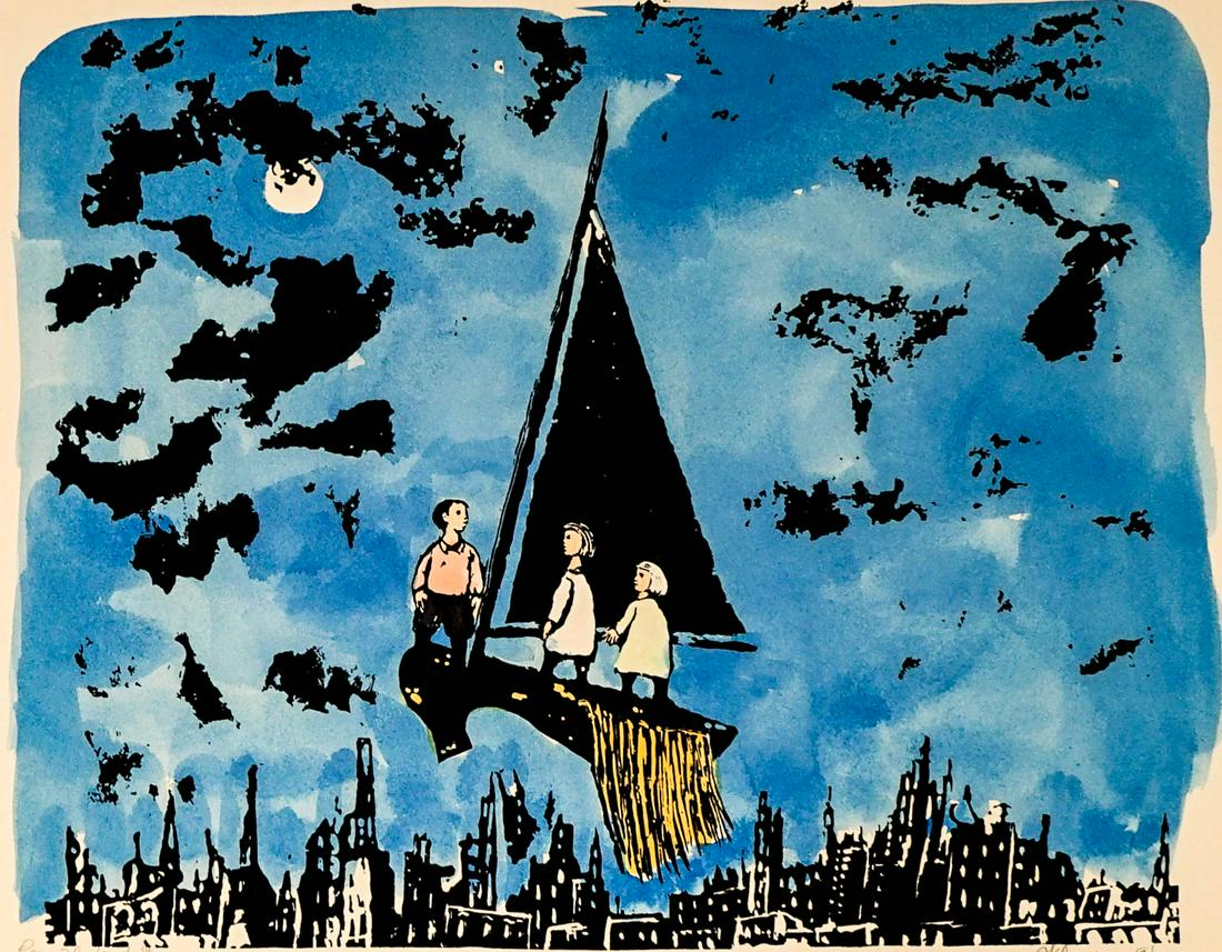 Frank Kleinholz (1901 - 1987) S/N Lithograph (1 of 5)