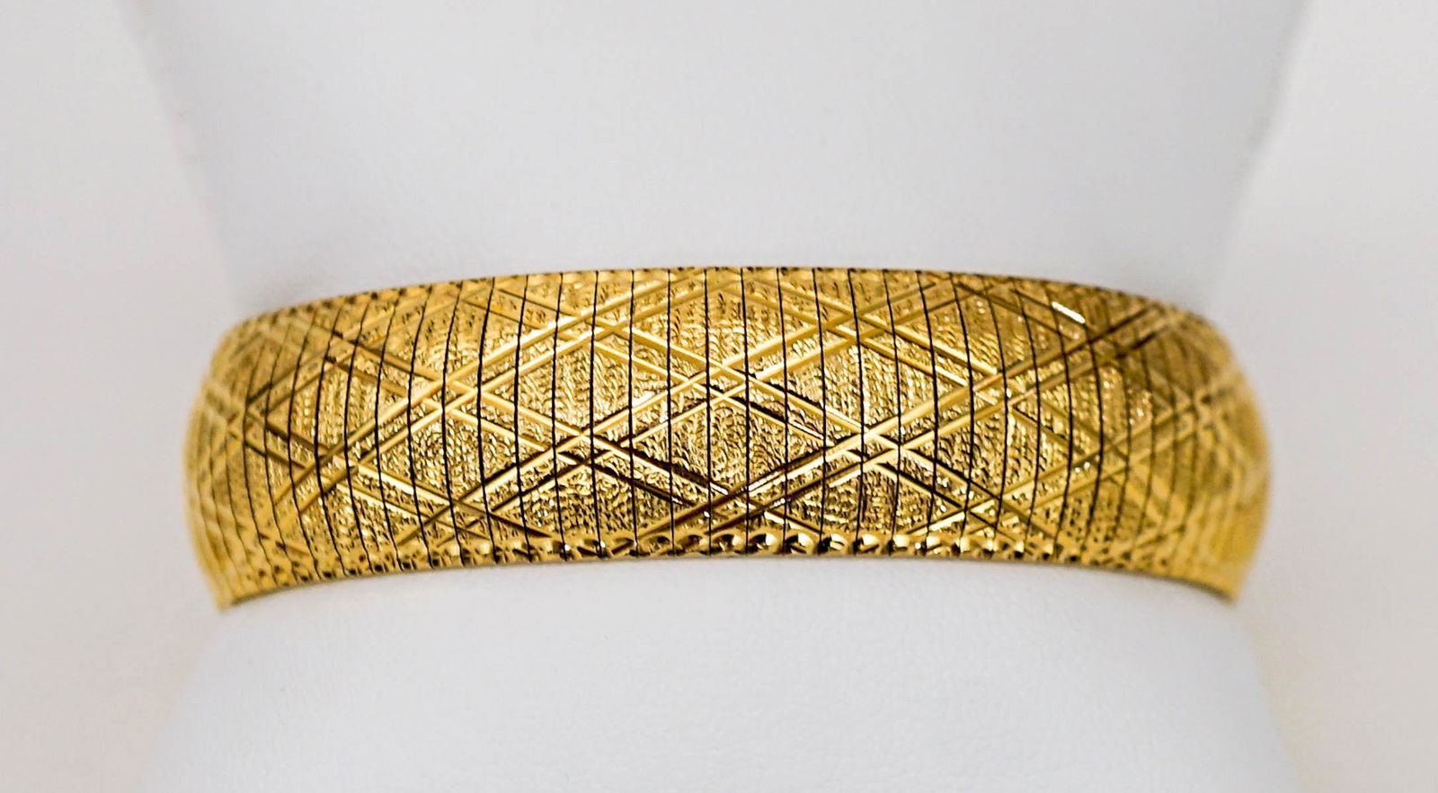 Milros Italy 14k Yellow Gold Heavy Bracelet (1 of 5)