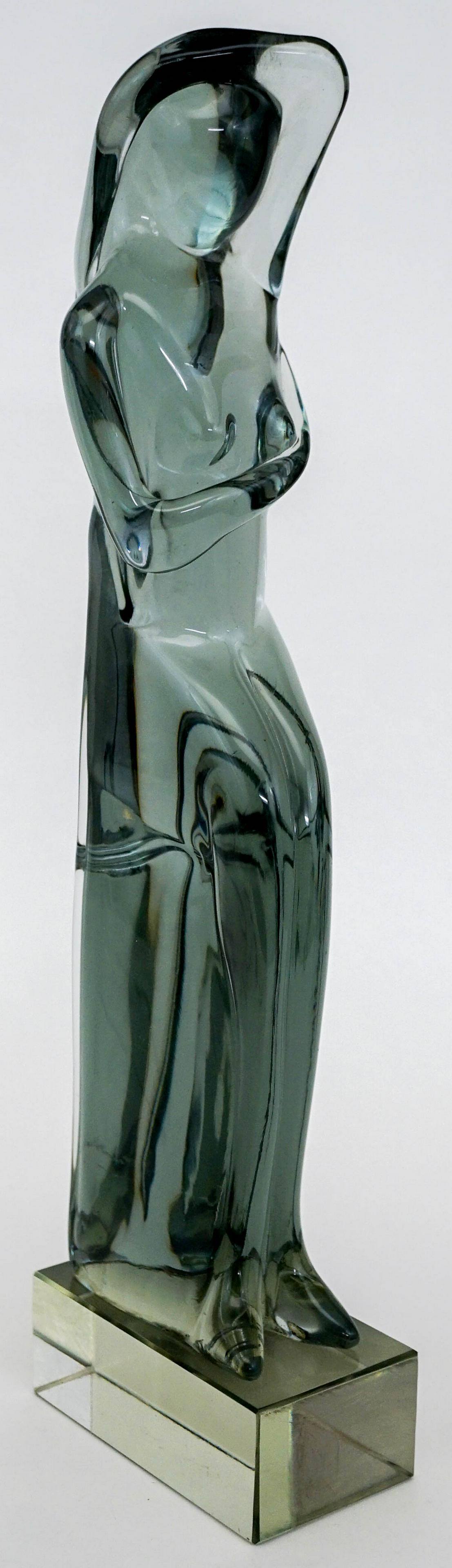 Ermanno Nason Art Glass Sculpture [Woman] (1 of 10)