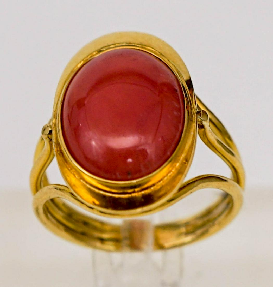 18k Rhodochrosite Ring (1 of 8)