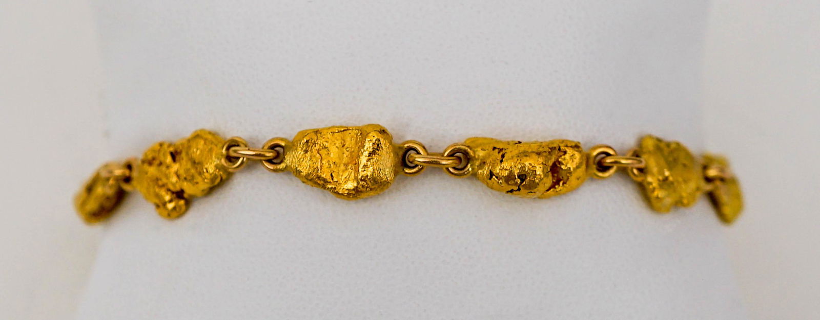 18-22k Gold Nugget Bracelet (1 of 6)