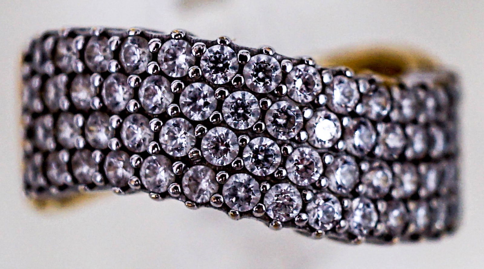 Ladies 14k Yellow Gold & CZ Ring (1 of 8)