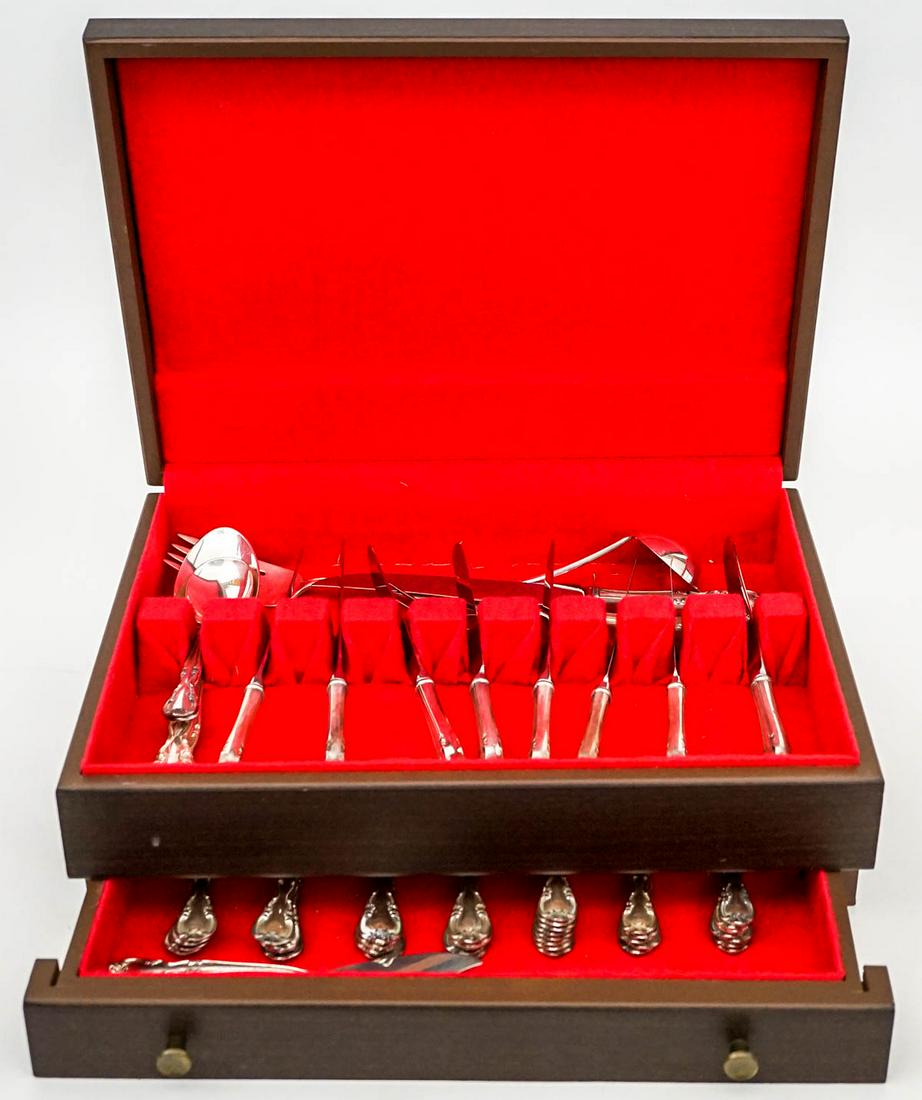 Easterling Sterling Silver 54 PC Flatware (1 of 6)