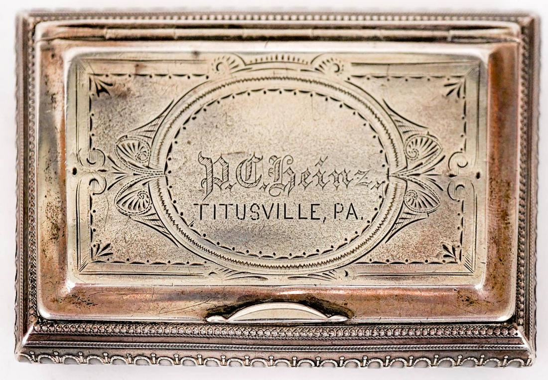 Gorham Antique Sterling Hinged Box (1 of 4)