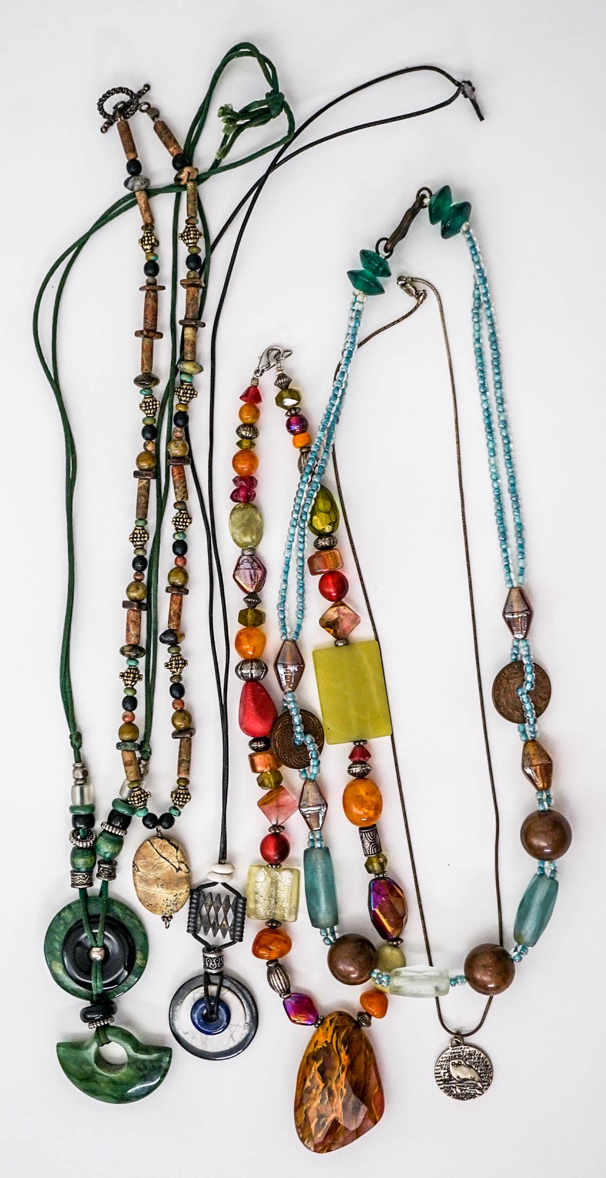 Beaded (6) Necklaces (1 of 15)