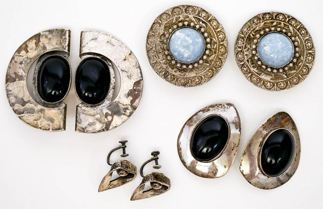(4) Pairs of Designer Earrings (1 of 9)
