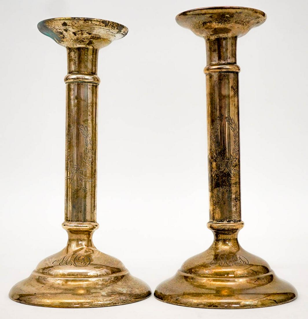 Kirk and Son Weighted Candle Holders [Pair] (1 of 7)