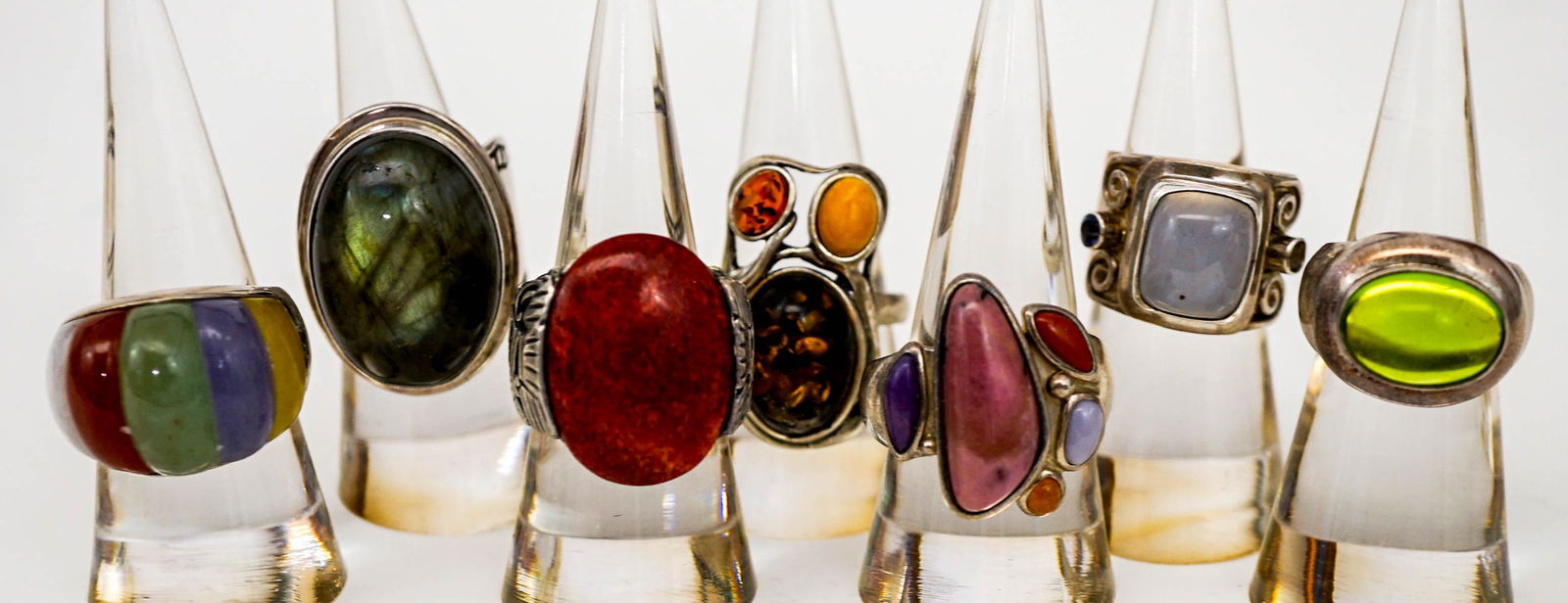 (7) .925 Sterling Designer Rings (1 of 14)