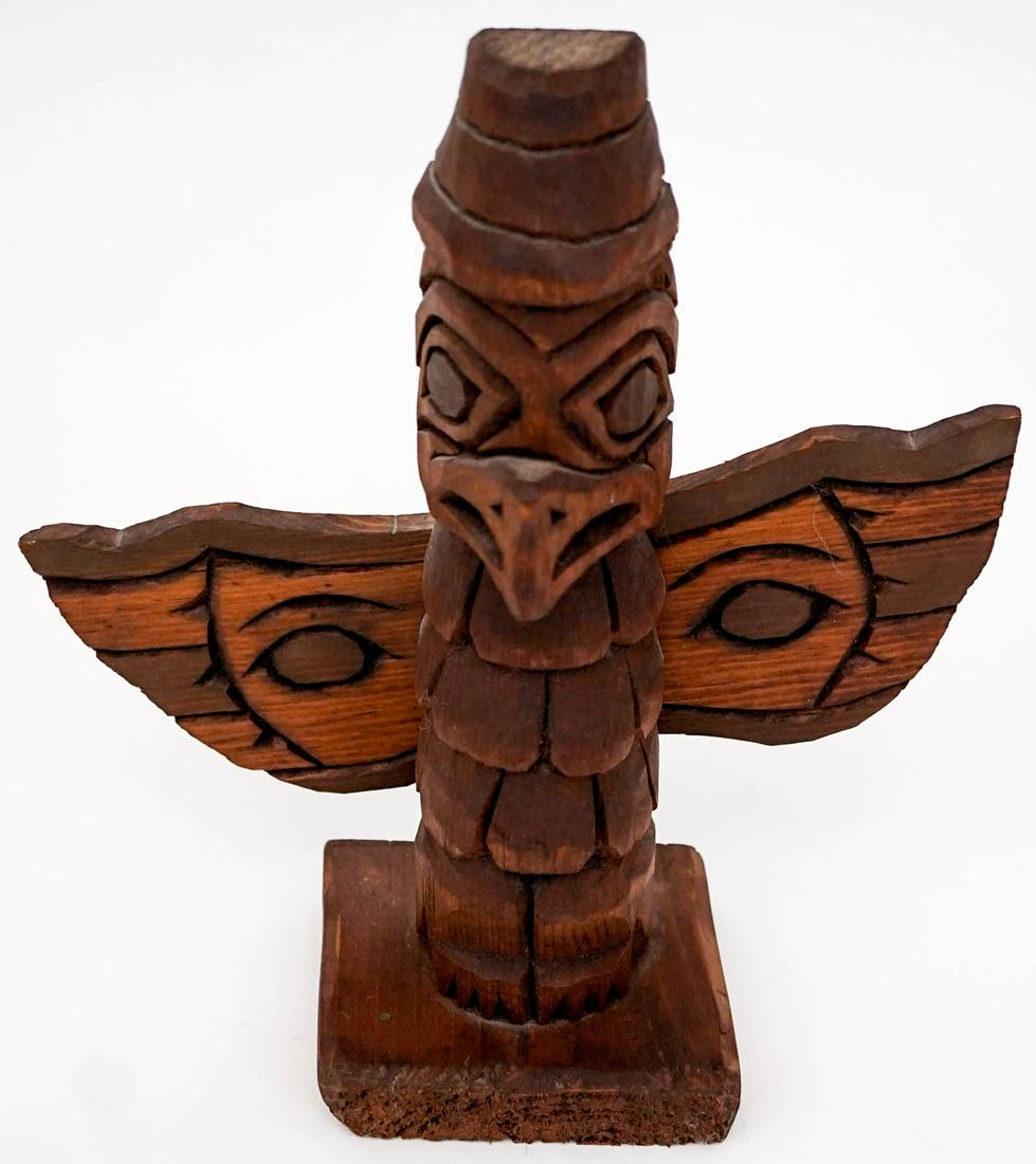 Paul Johnson Carved Figure [Northwest Coast] (1 of 9)