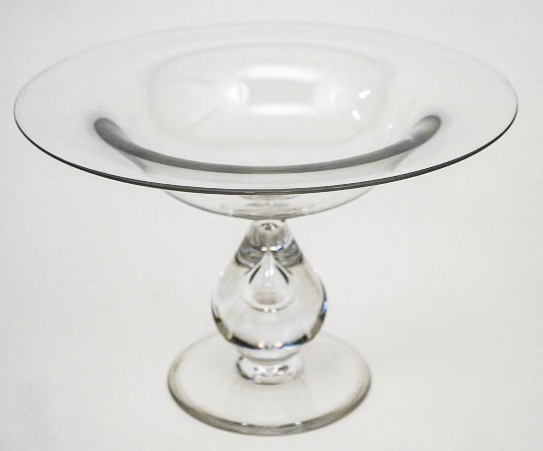 Steuben Clear Glass Compote Bowl (1 of 7)