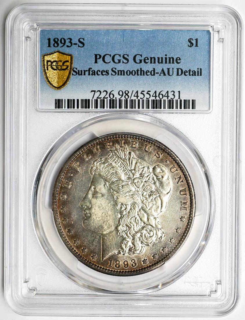 1893-S U.S. Morgan Dollar PCGS Genuine (1 of 2)