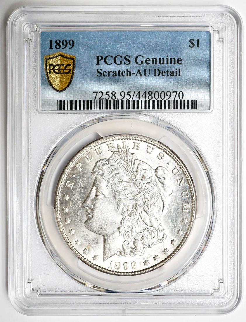 1899 Morgan Dollar PCGS Genuine (1 of 2)