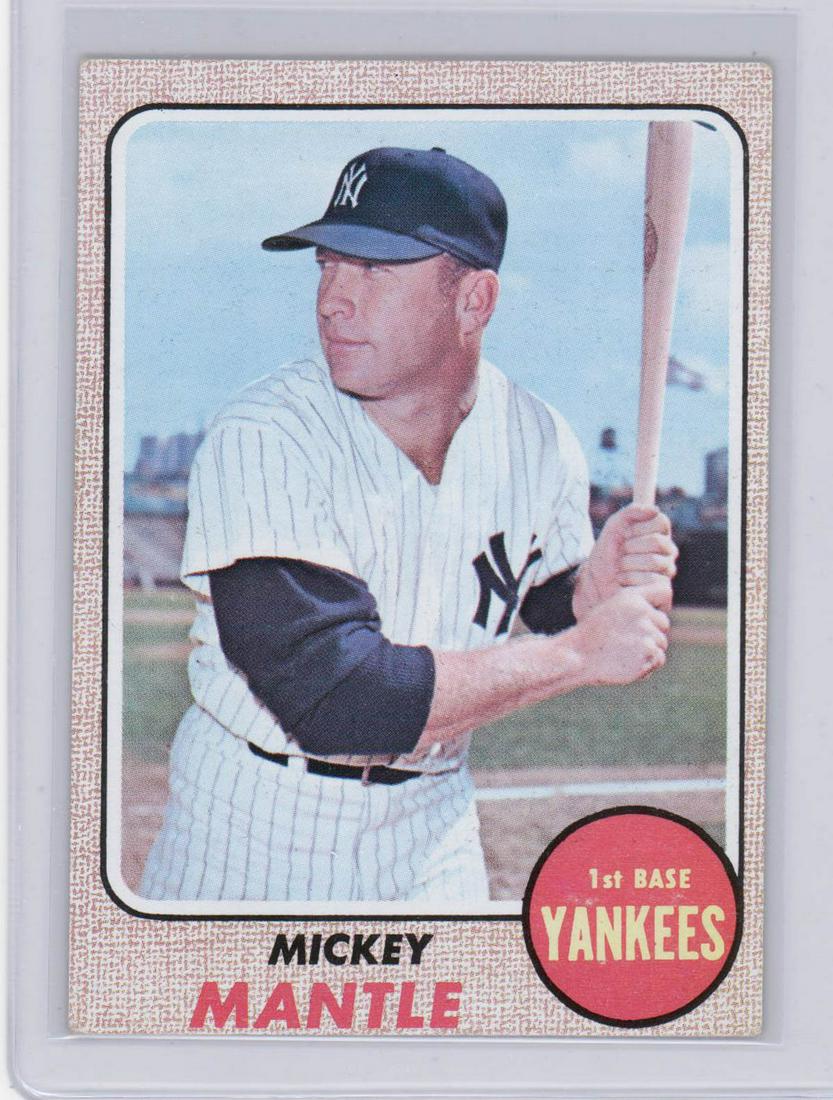 1968 Topps Mickey Mantle #280 EX (1 of 2)