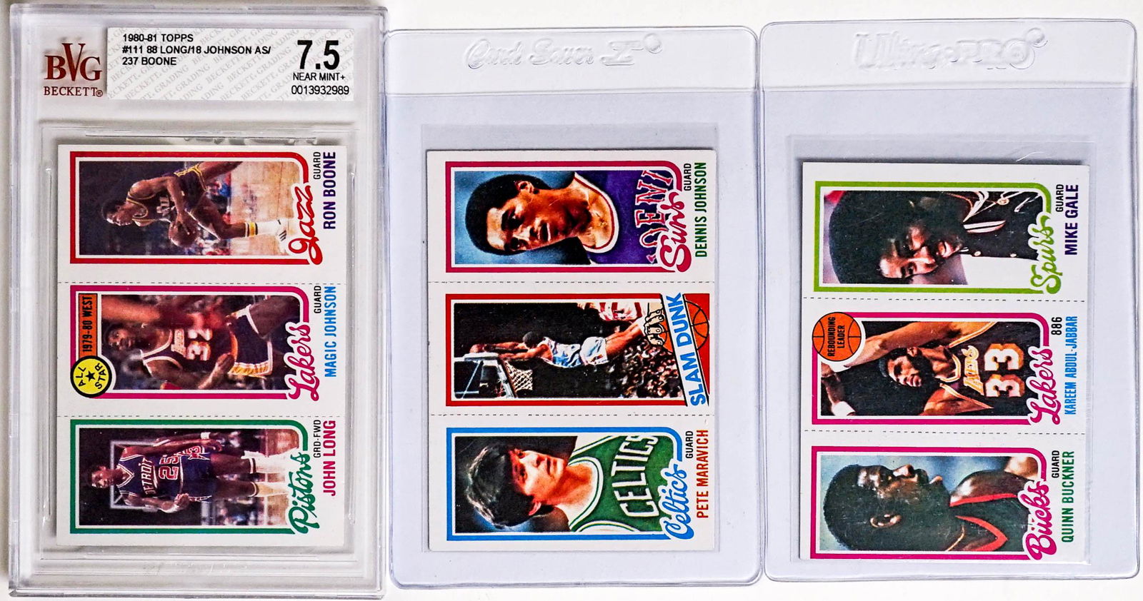 1980-81 Topps Basketball with #111 Graded (1 of 2)