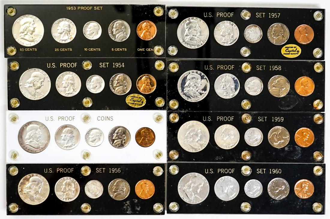 1953-1960 U.S. Proof Sets (1 of 2)