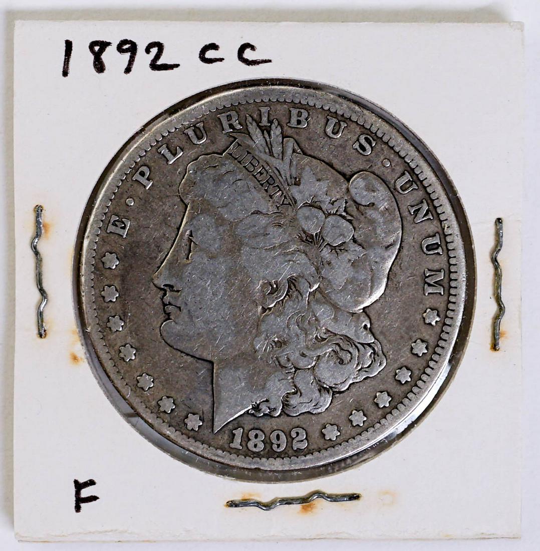 1892-CC Morgan Silver Dollar (1 of 2)