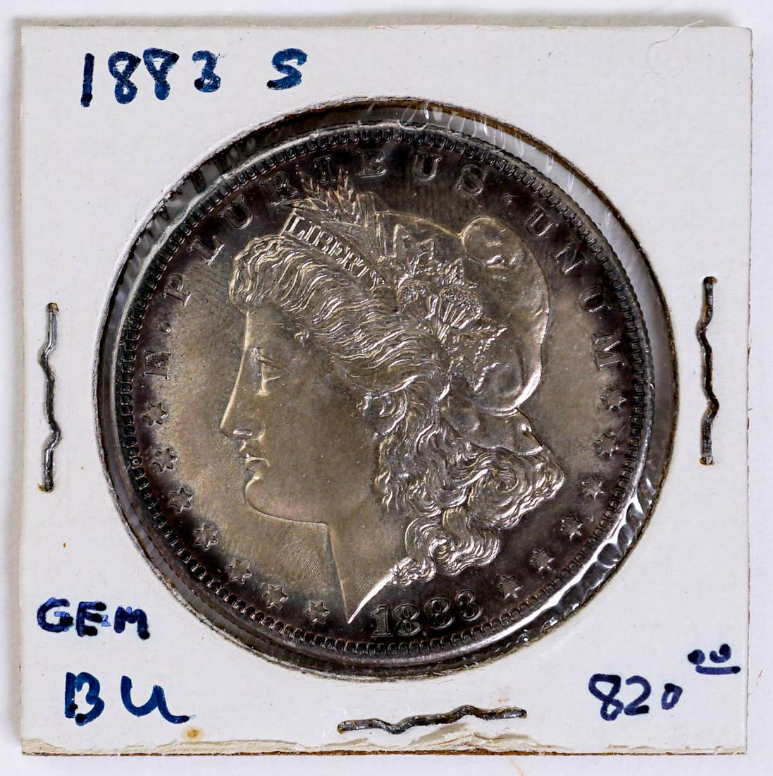 1883-S Morgan Silver Dollar (1 of 2)