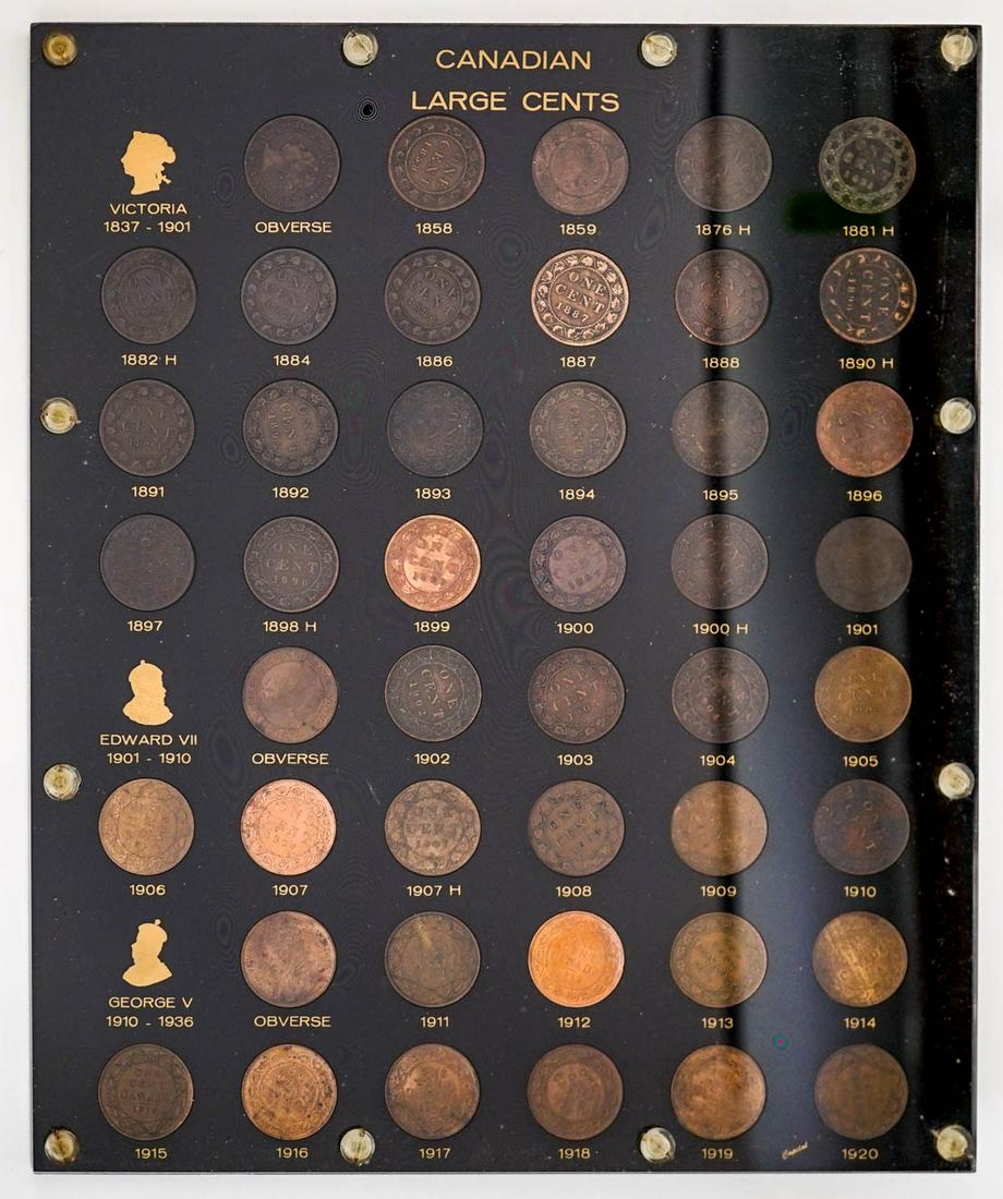 [Canada] Large Cents 1858-1920 (1 of 2)