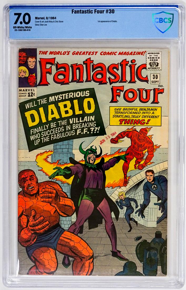 [Marvel, 1964] Fantastic Four #30 CBCS 7.0 (1 of 2)