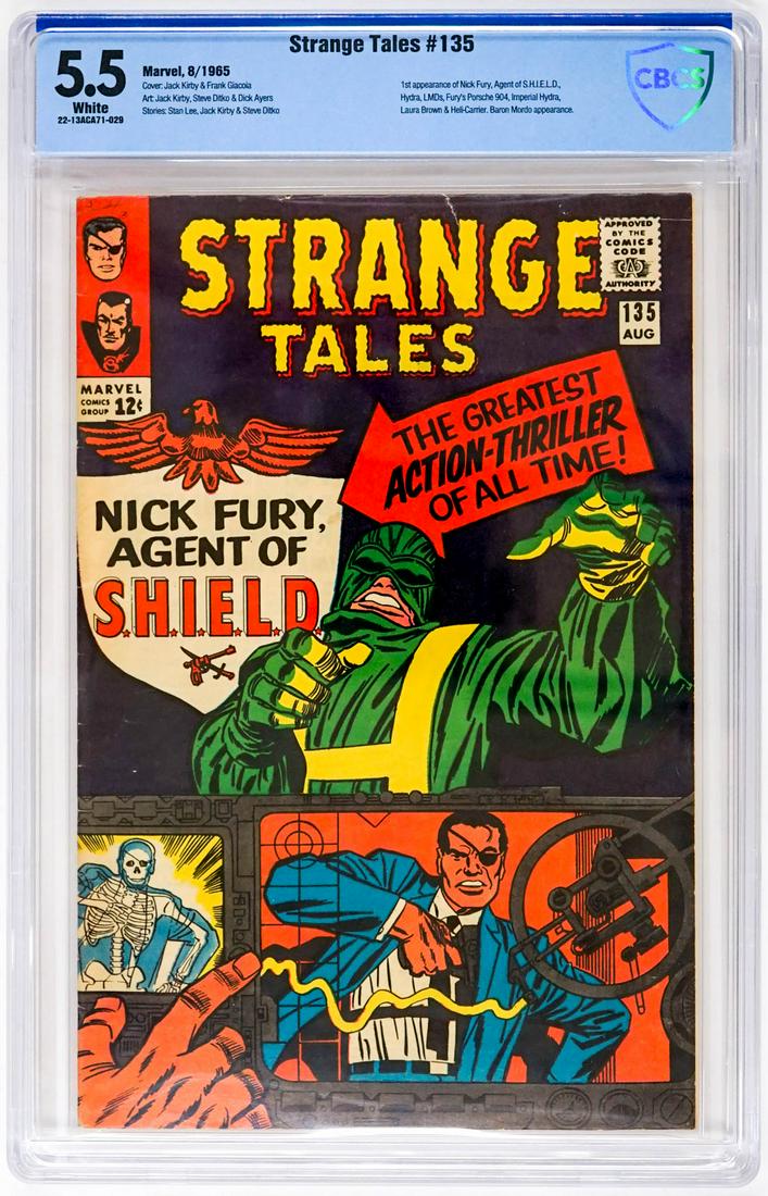 [Marvel, 1965] Strange Tales #135 CBCS 5.5 (1 of 2)