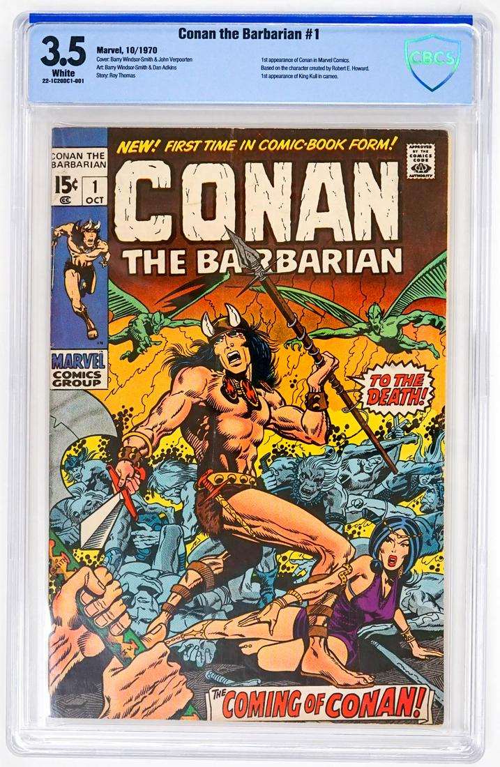 [Marvel, 1970] Conan the Barbarian #1 CBCS 3.5 (1 of 2)