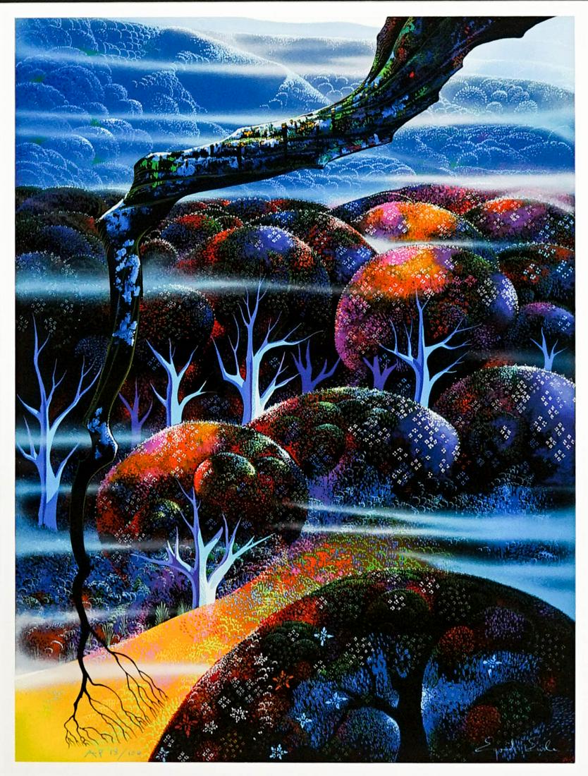 Eyvind Earle S/N Artist's Proof Serigraph #18/100 (1 of 5)