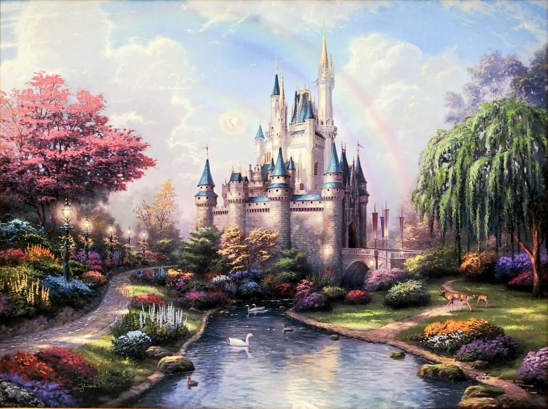 Thomas Kinkade Studio Proof #15/80 Canvas (1 of 10)
