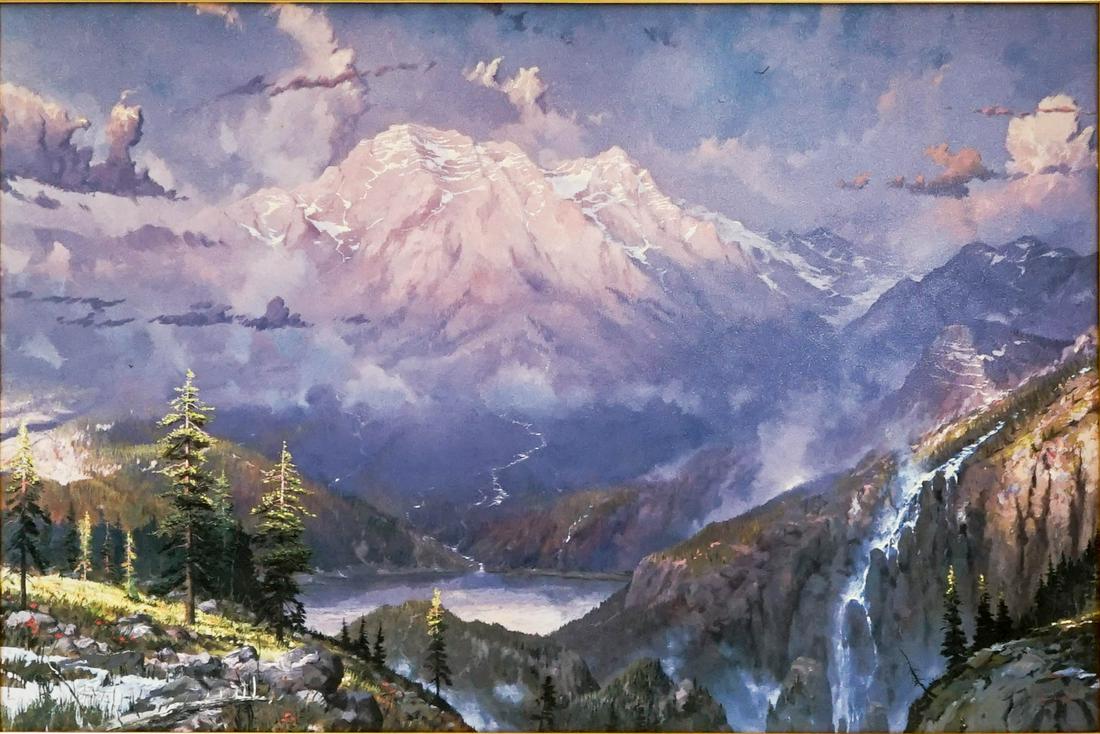 Thomas Kinkade P/P #148/710 Canvas (1 of 10)