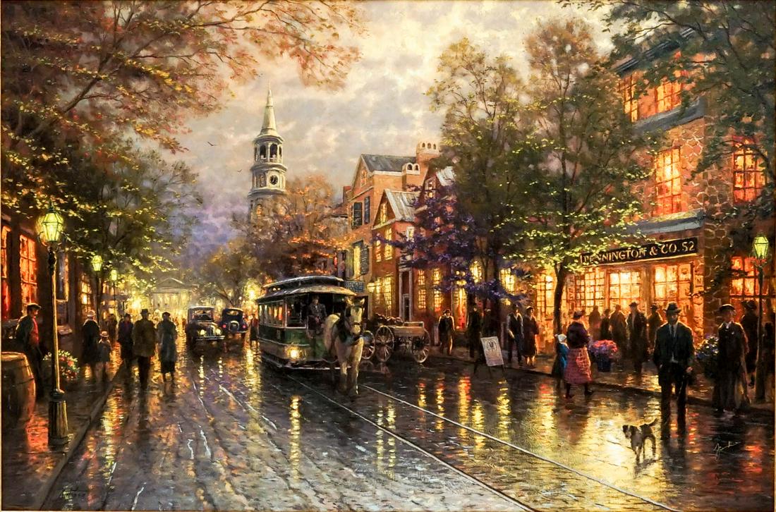 Thomas Kinkade Studio Proof #7/20 Canvas (1 of 10)