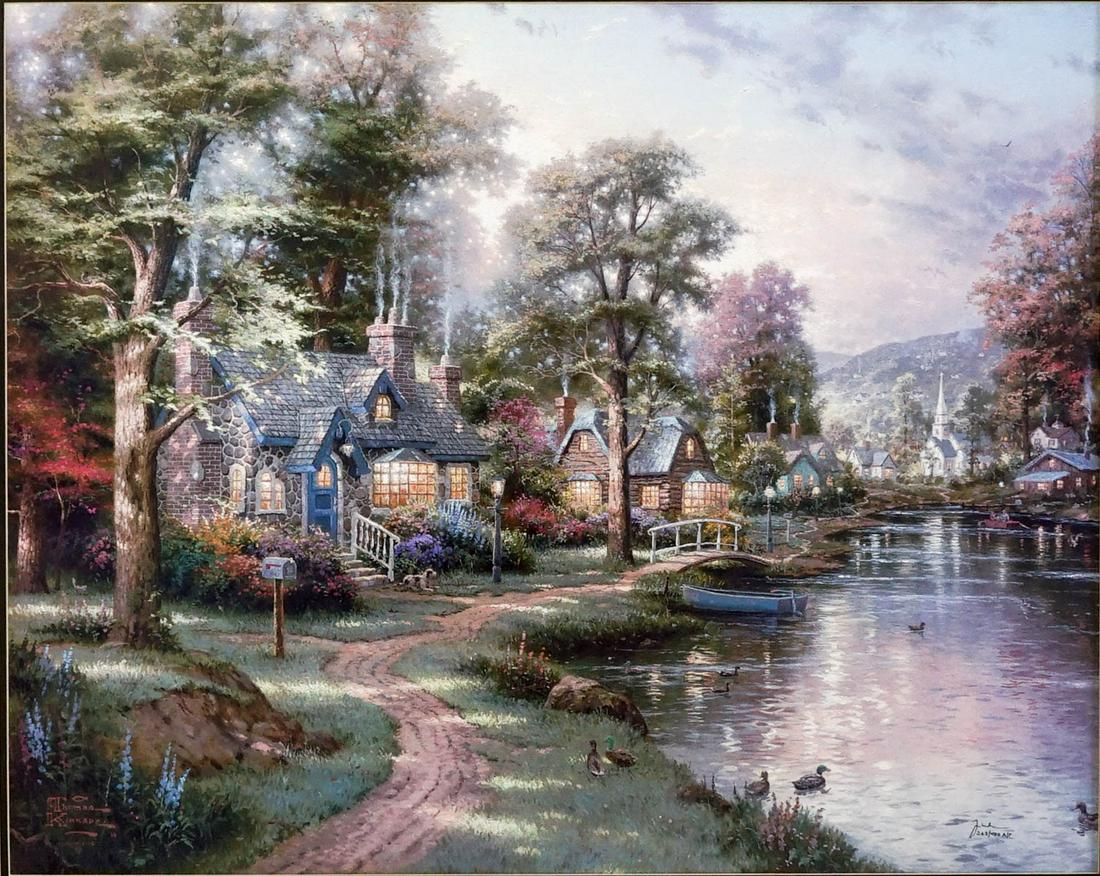 Thomas Kinkade Artist's Proof #263/485 Paper (1 of 5)