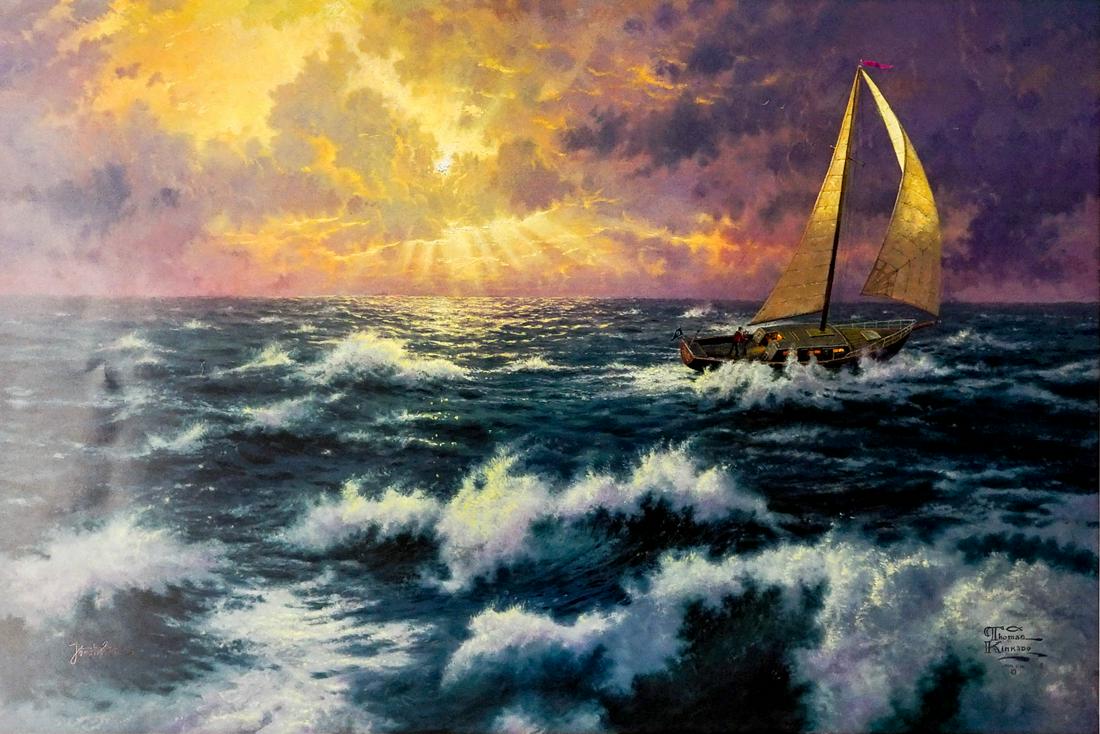 Thomas Kinkade Signed & Numbered Print (1 of 3)