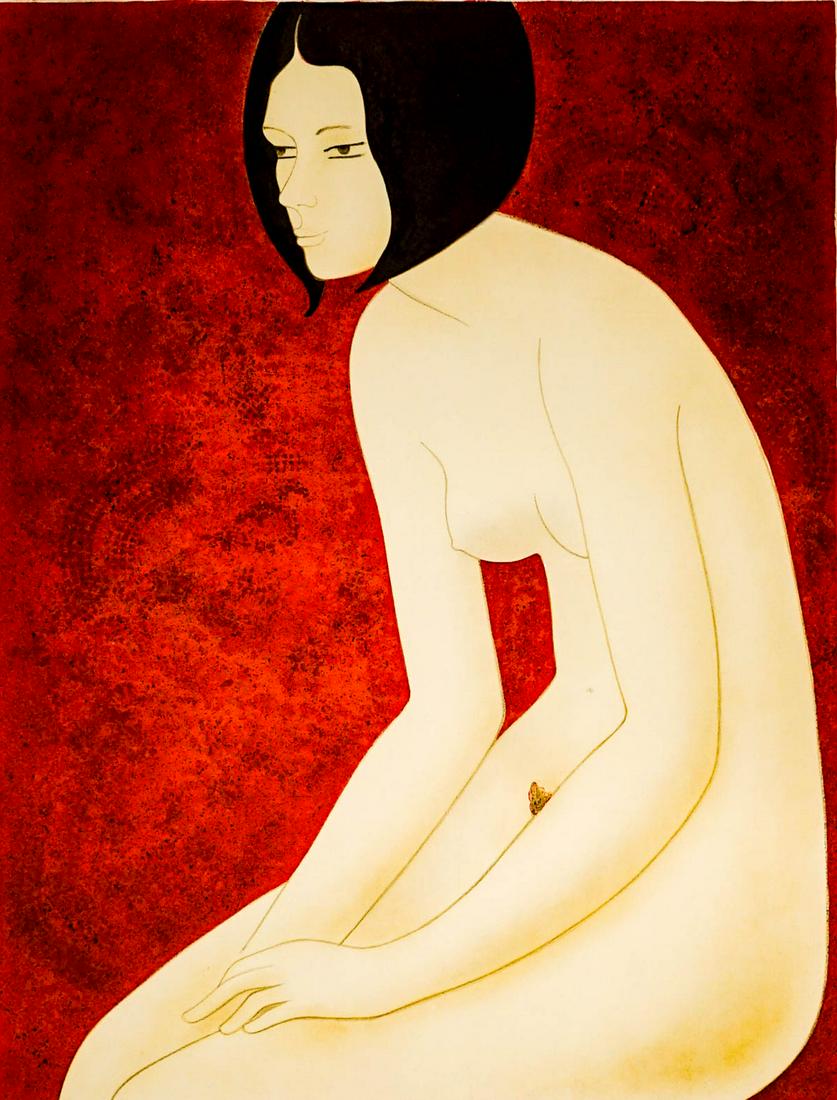 Alain Bonnefoit Signed & Numbered Lithograph (1 of 4)