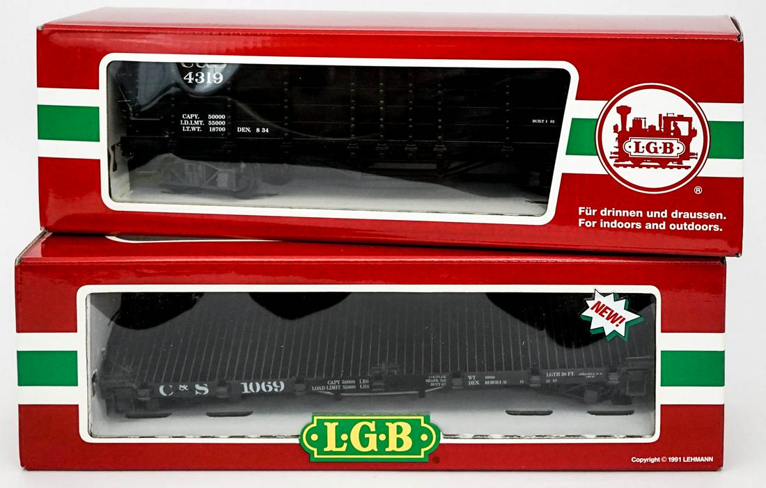 LGB Train (2) Rail Cars (1 of 6)