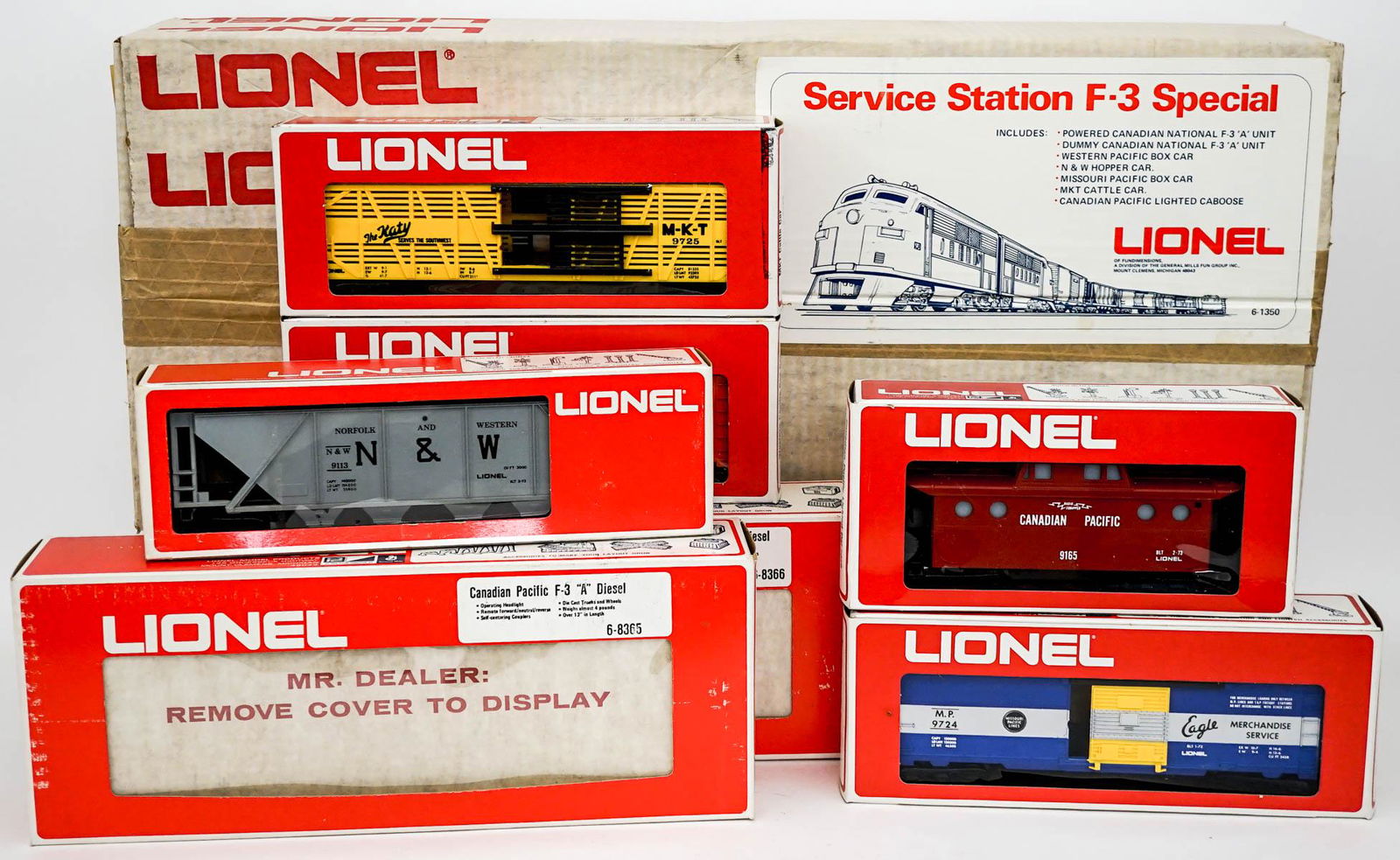 Lionel 1350 CP F3 Service Station Set 1973 (1 of 16)