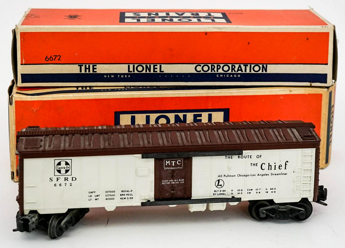Lionel Trains 6376 Circus Car 6672 Ref. Car (1 of 4)