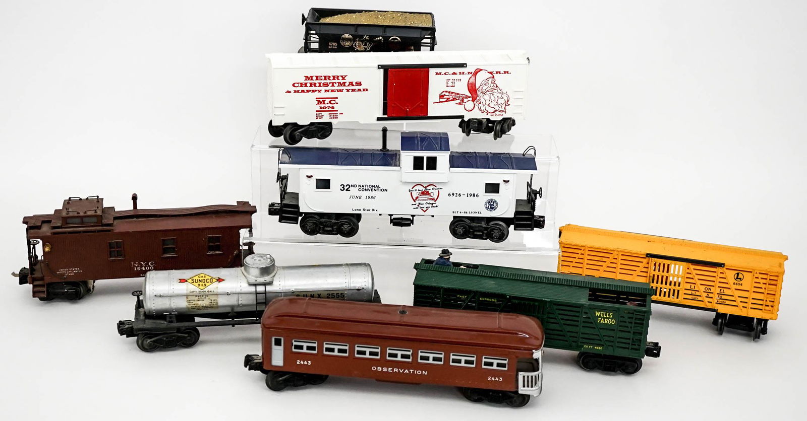 Lionel Trains (8) Assorted Rail Cars and Tender (1 of 9)