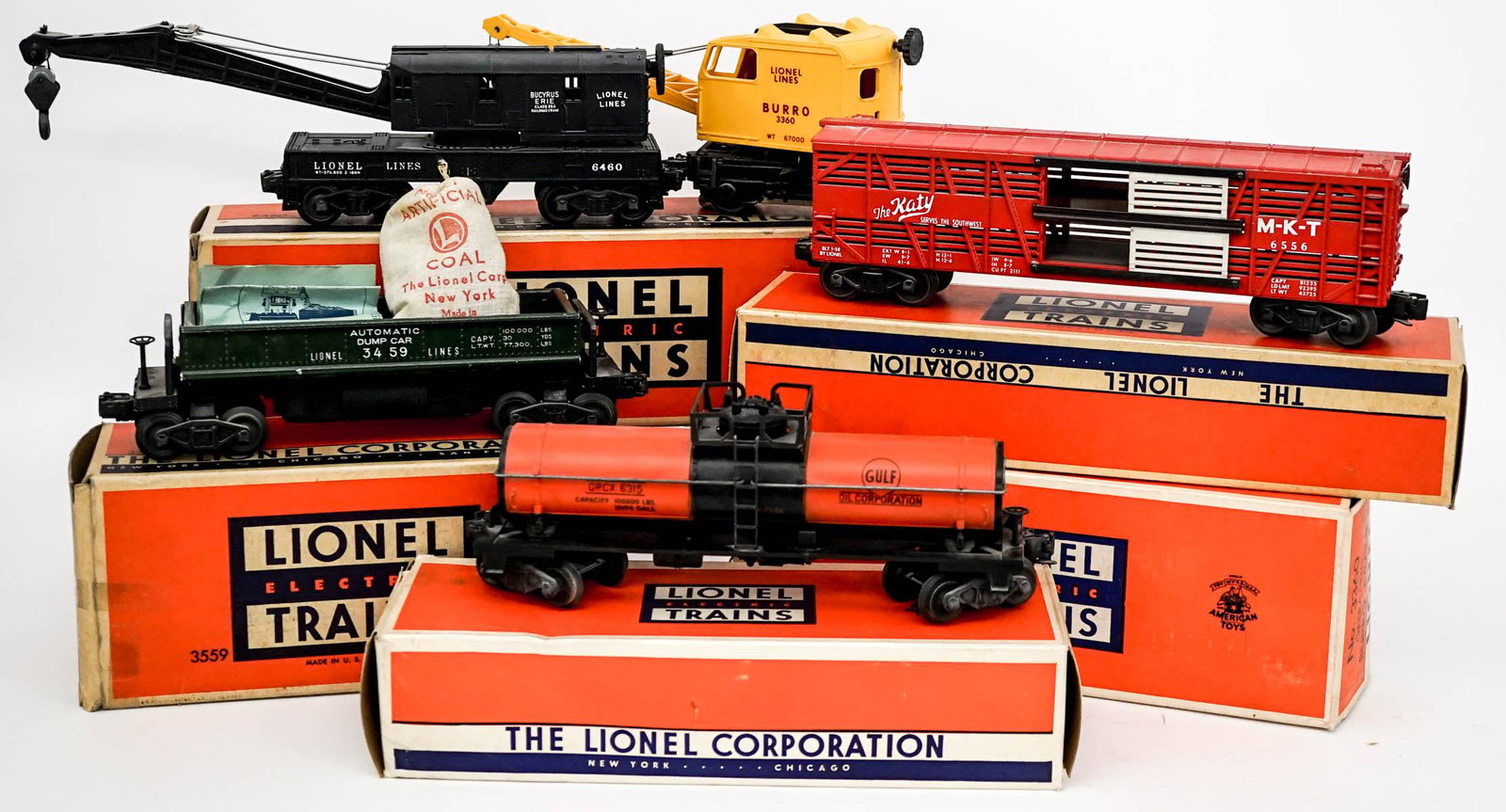 Lionel Trains (5) Rail Cars (1 of 6)