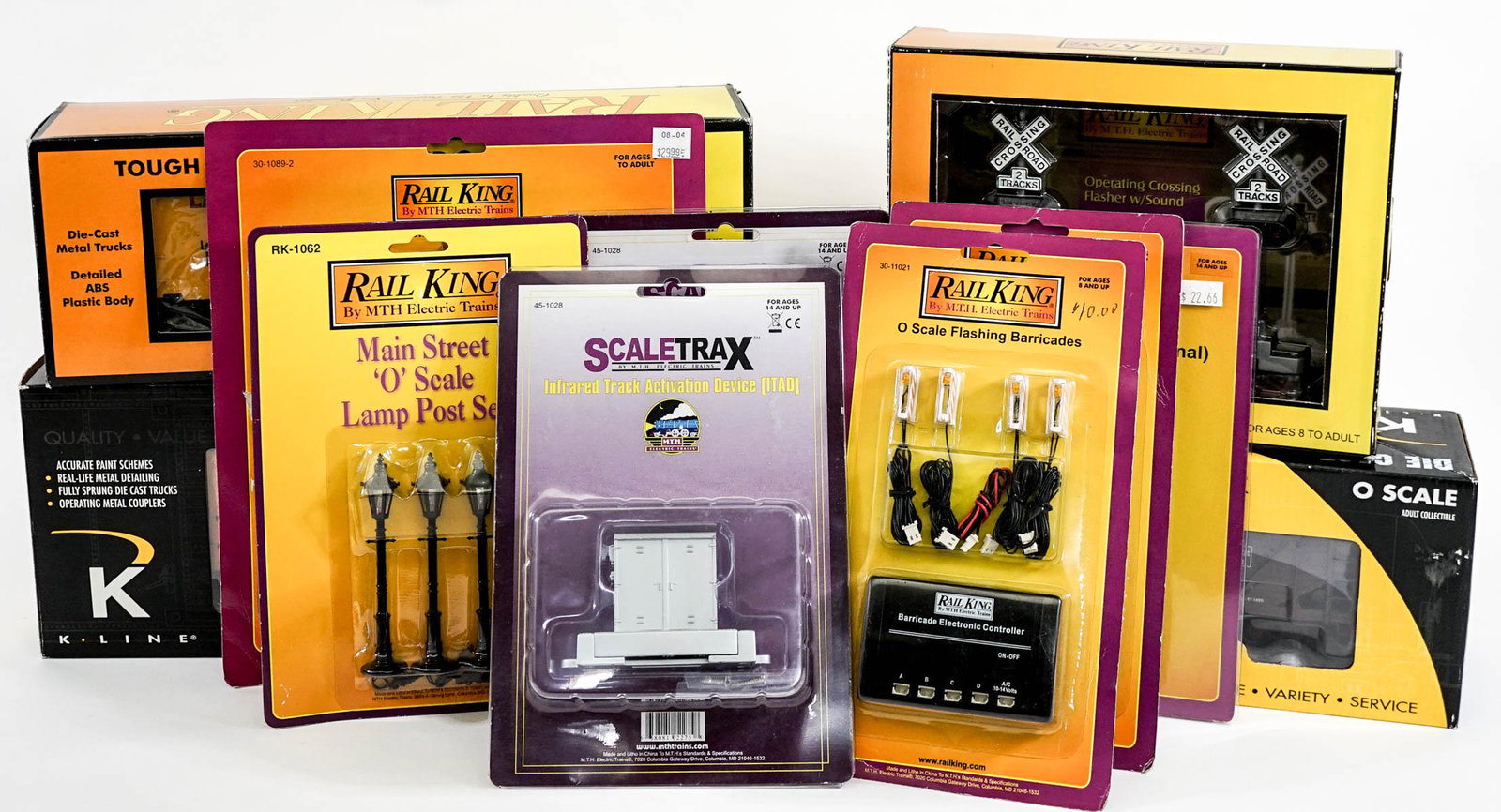 Rail King and K-line Train Accessories MIB (1 of 13)