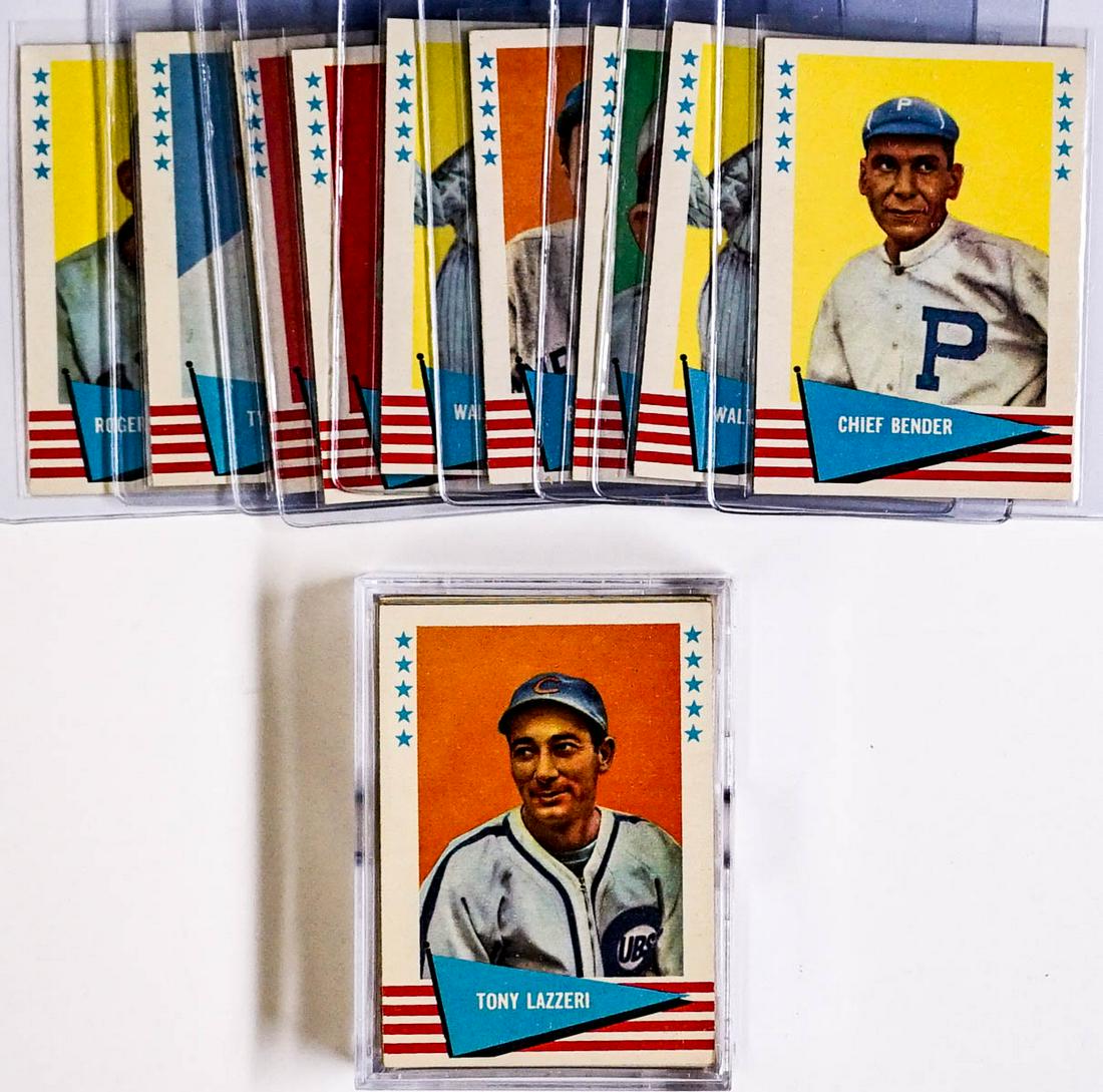 1961 Fleer Baseball Partial Set 54/88 (1 of 7)