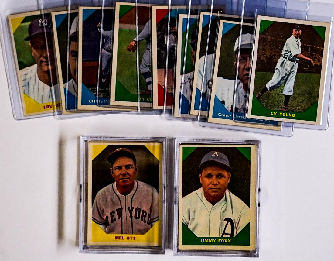 1960 Fleer Baseball Near Complete Set 77/79 (1 of 7)