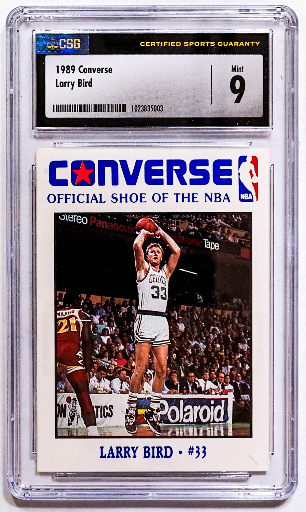 Larry Bird 1989 Converse CSG Mint 9 (1 of 2)