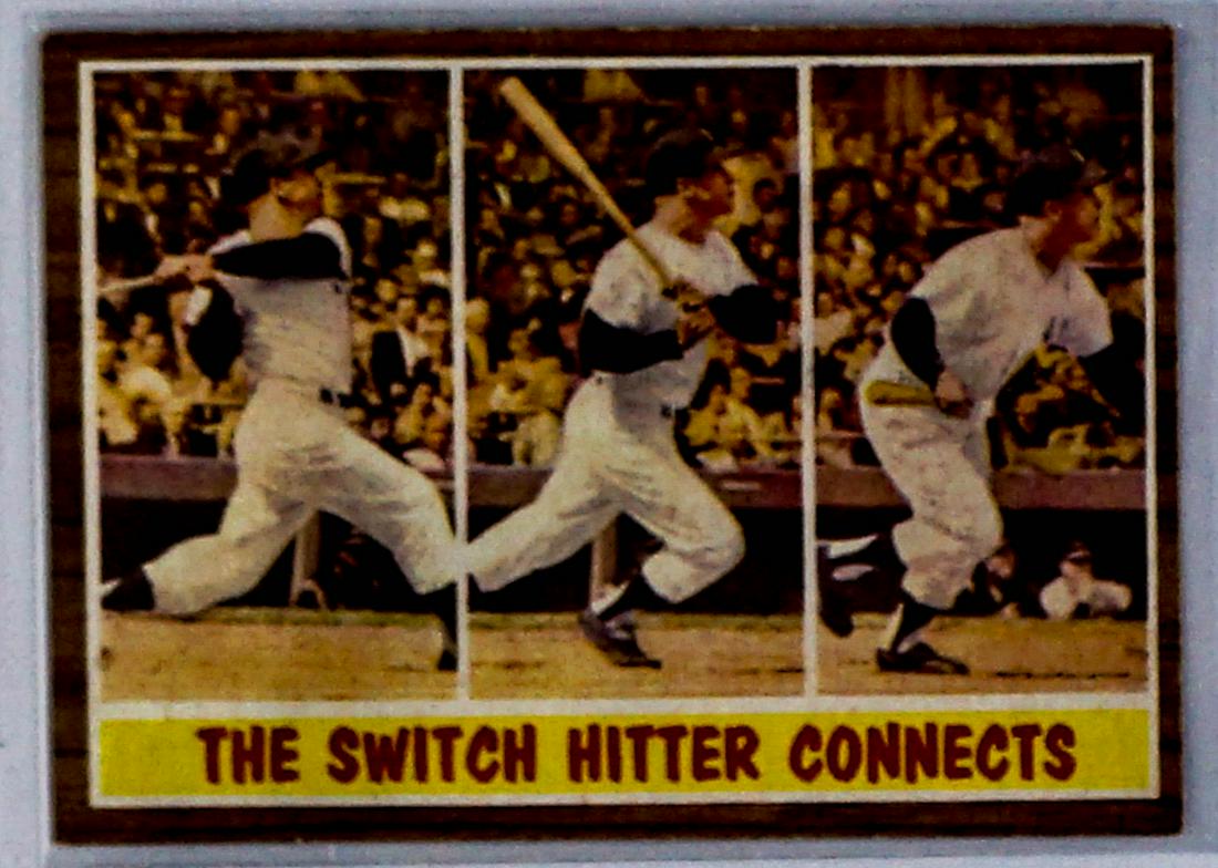 1962 Topps #318 Mickey Mantle HIGH GRADE (1 of 2)