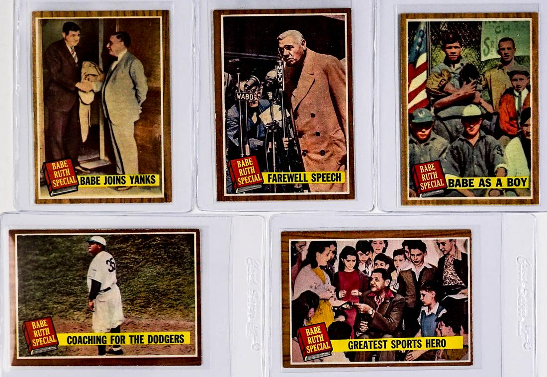 Babe Ruth 1962 Topps Cards Set Break (5) (1 of 2)